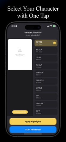 Line Learner & Teleprompter screenshot