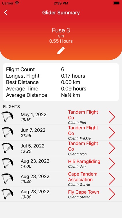 Paragliding Logbook screenshot-6