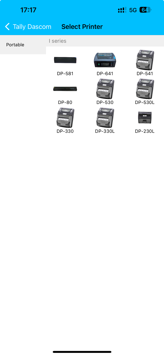 Tally Dascom  Printer