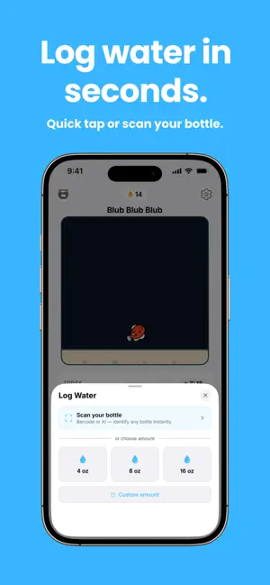 Bubbl - Water Tracking screenshot 2