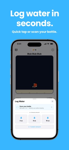 Bubbl - Water Tracking Screenshot 2 of 6