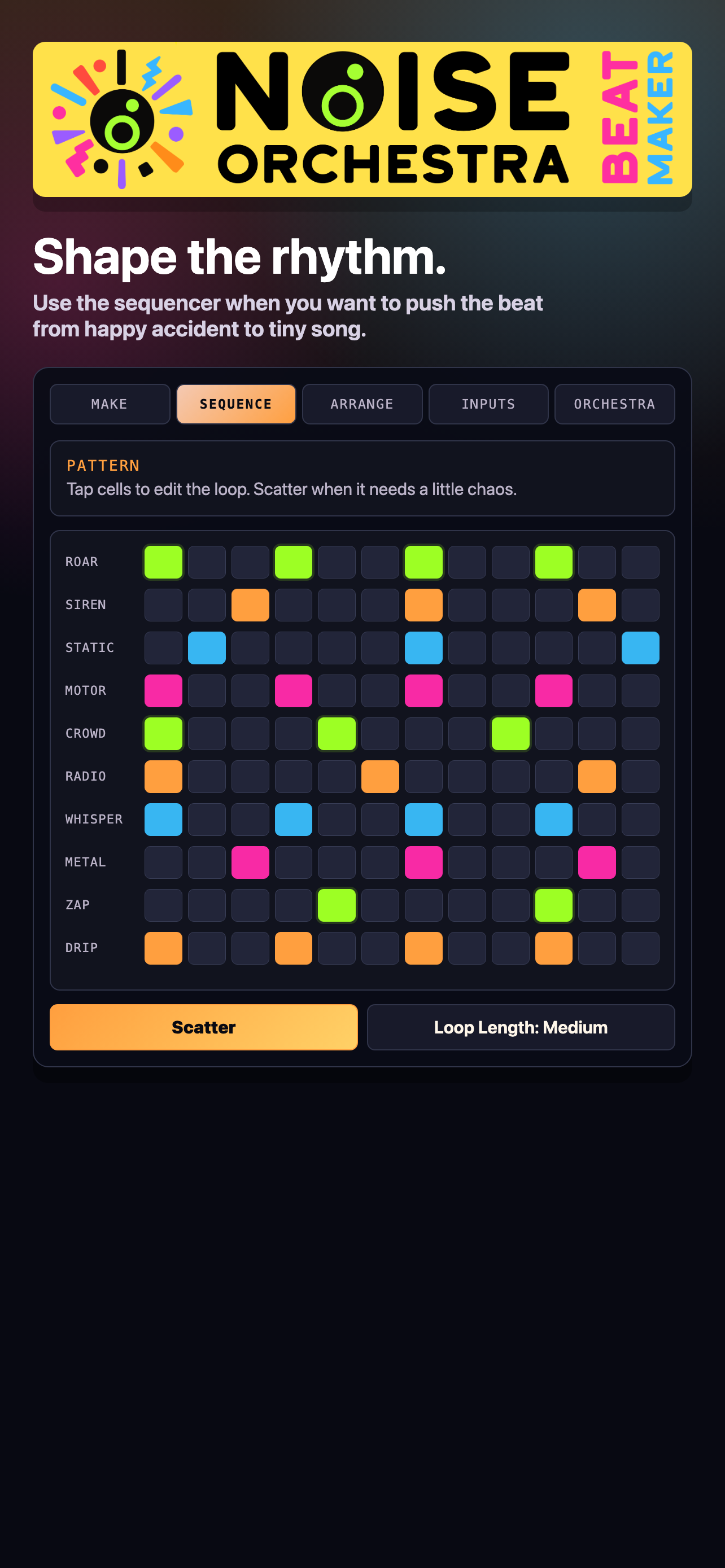 Noise Orchestra: Beat Maker screenshot 5