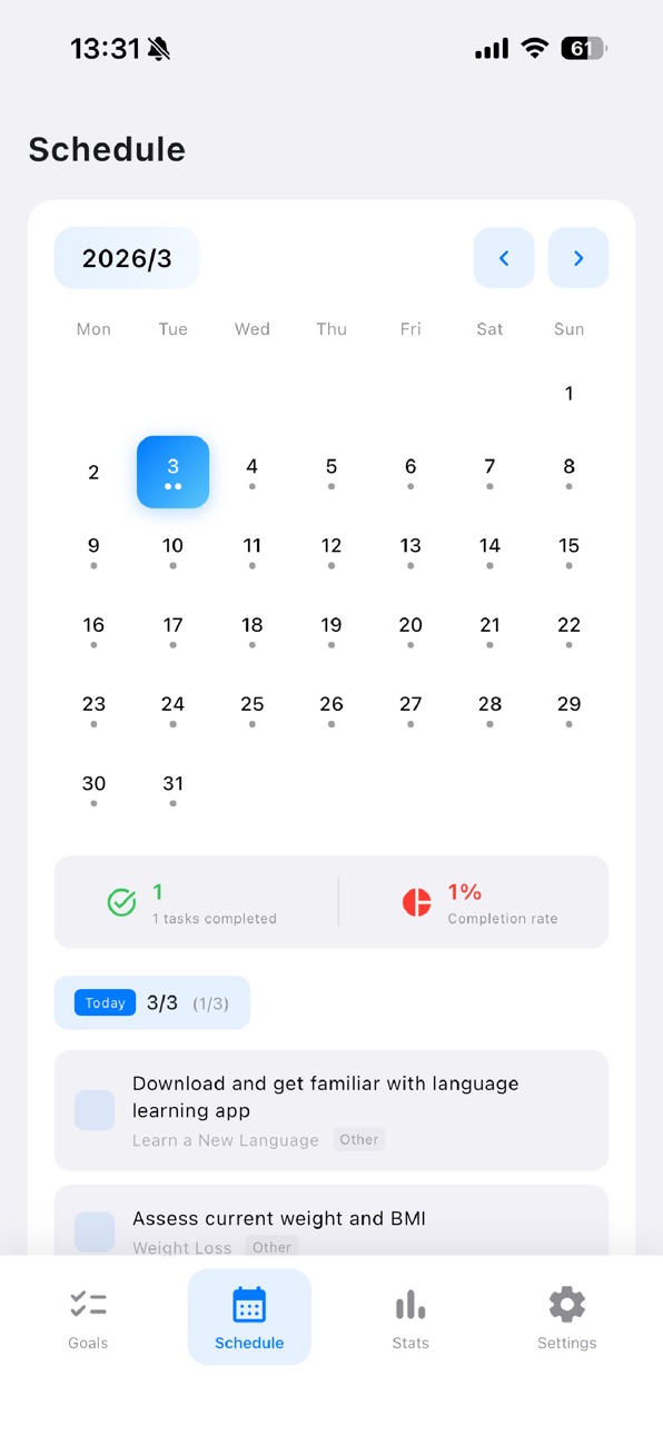 iPhone screenshot