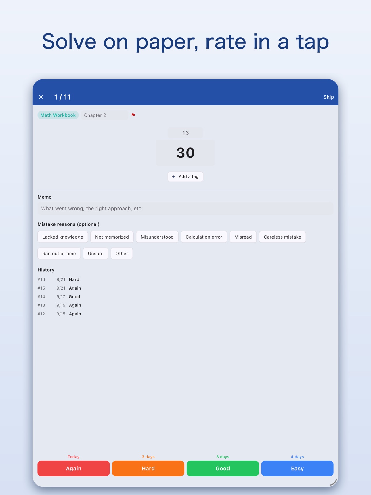 Screenshot 6 of Souki Recall - Workbook Review