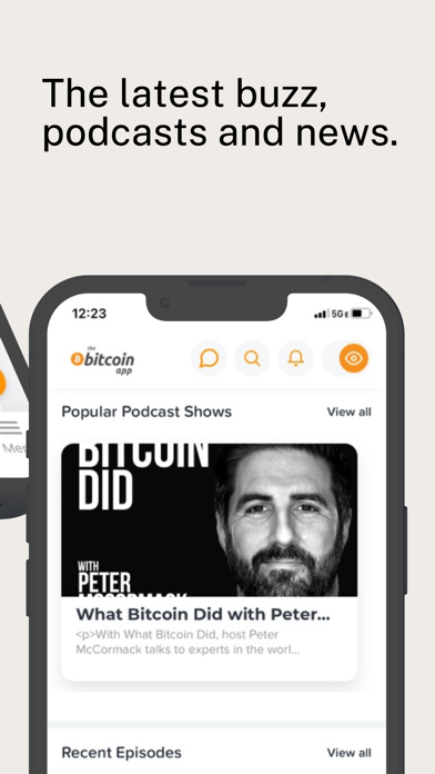 Bitcoin App - Digital Citadel Screenshot