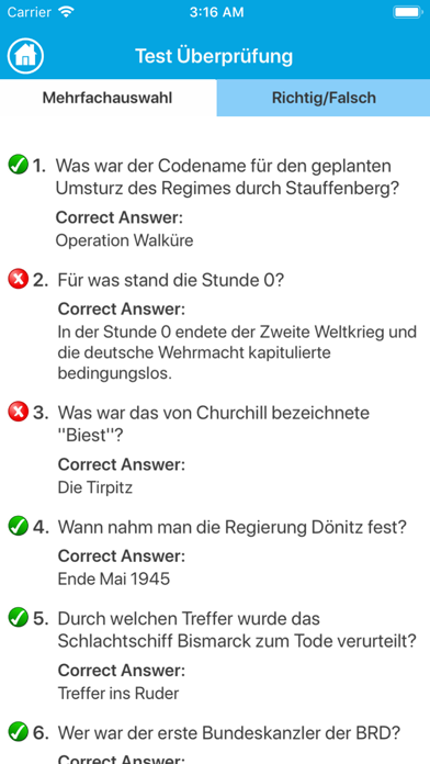 Screenshot #3 pour Der Zweite Weltkrieg Quiz