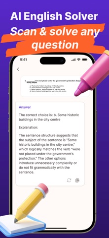 AI English Homework Helper screenshot