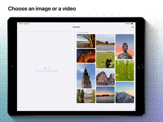 Ditherable: Retro & Pixel art iPad screenshot 4 - Photo & Video app