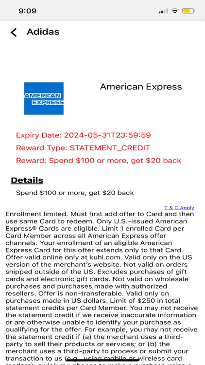 Coffers - cashback deals vault screenshot-5