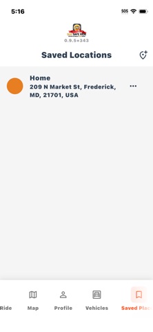 SOS Safe Ride iPhone screenshot