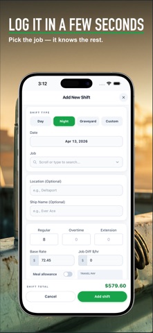 DockBook Longshore Pay Tracker Screenshot 10 of 10
