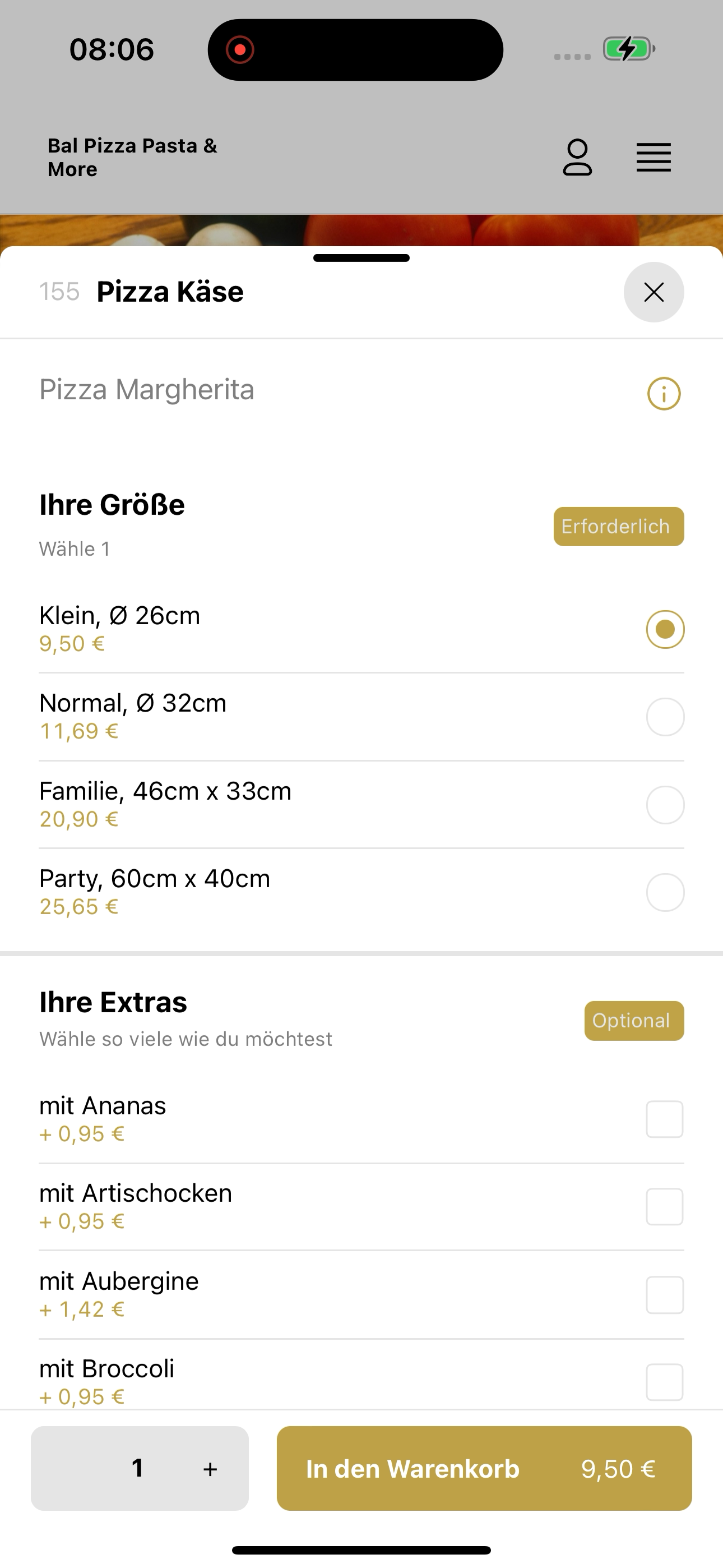 Bal Pizza Pasta & More screenshot 8