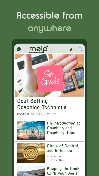 Melp+: Mental Help & Wellbeing Screenshot