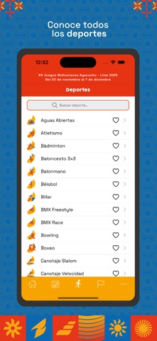 Bolivarianos 2025 screenshot