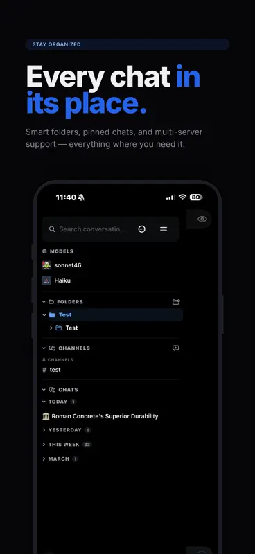 Open Relay - Open WebUI Client screenshot 4 of 8