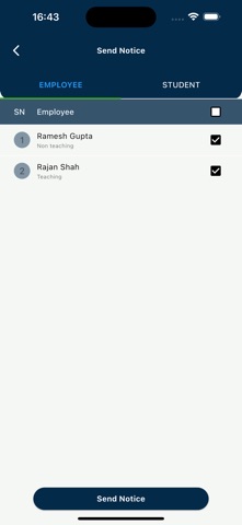 New Vision Secondary School screenshot
