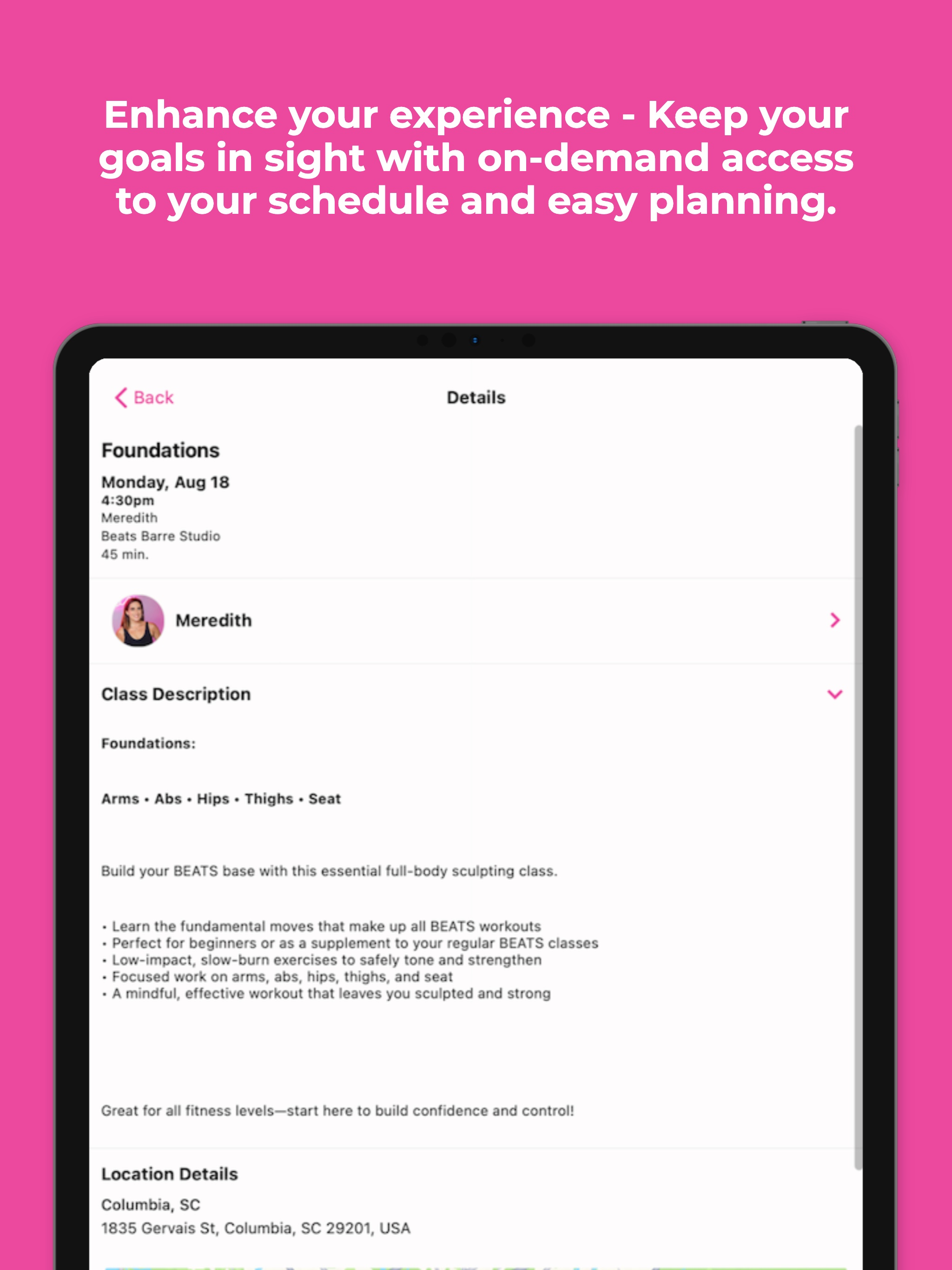 Beats Barre Studio screenshot 7
