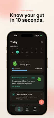 BellySignal: Poop Tracker Screenshot 1 of 5