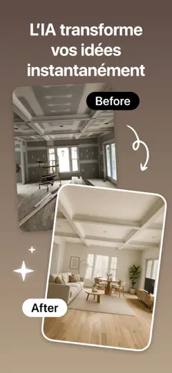 Capture d'écran de Plan Maison IA: Intérieur 3D sur iPhone 4