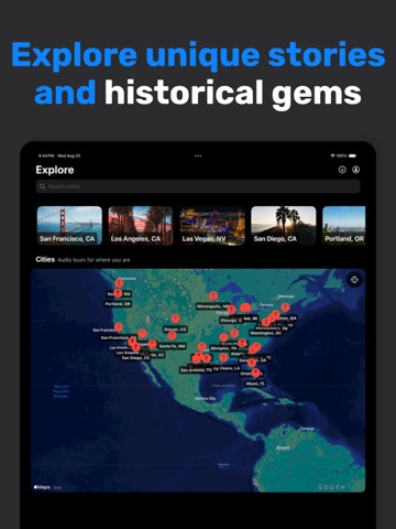 Narrate My Trip: Audio Tours iPad screenshot