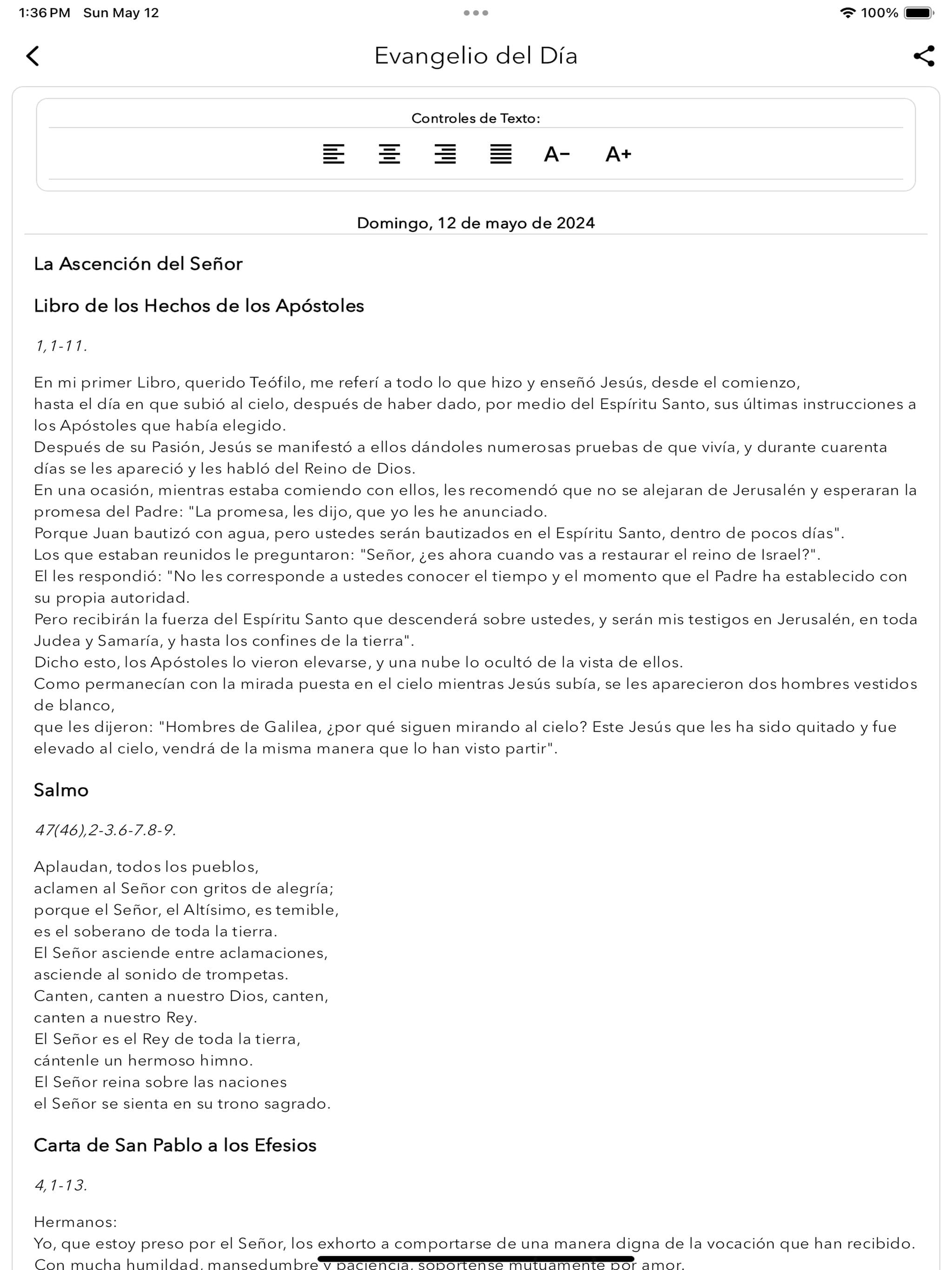 Evangelio Diario