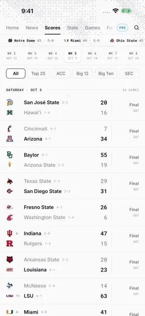 Sports Index screenshot 2