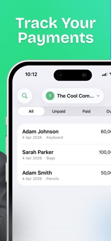 Voice to Invoice AI screenshot