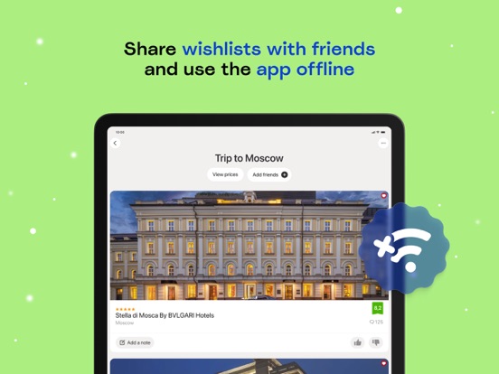 Ostrovok – Book a Hotel iPad screenshot 8 - Travel app