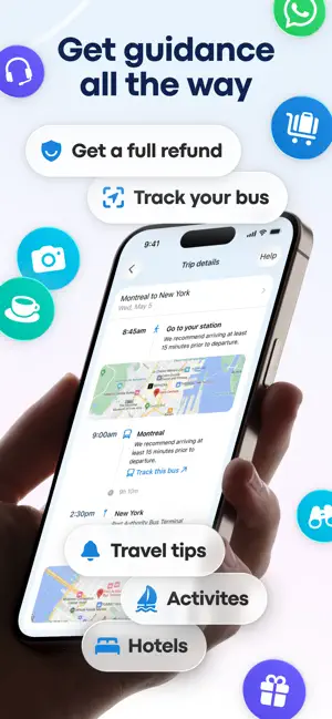 Busbud: Bus & Train Tickets screenshot 4