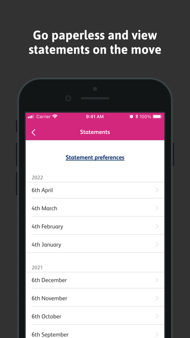 App screenshot