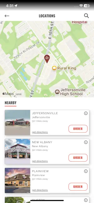 Derby City Pizza screenshot 2