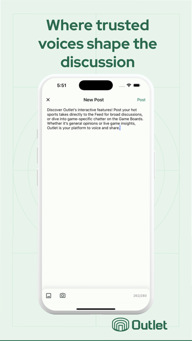 Outlet | Town Hall for Sports iPhone screenshot 3 - Sports app