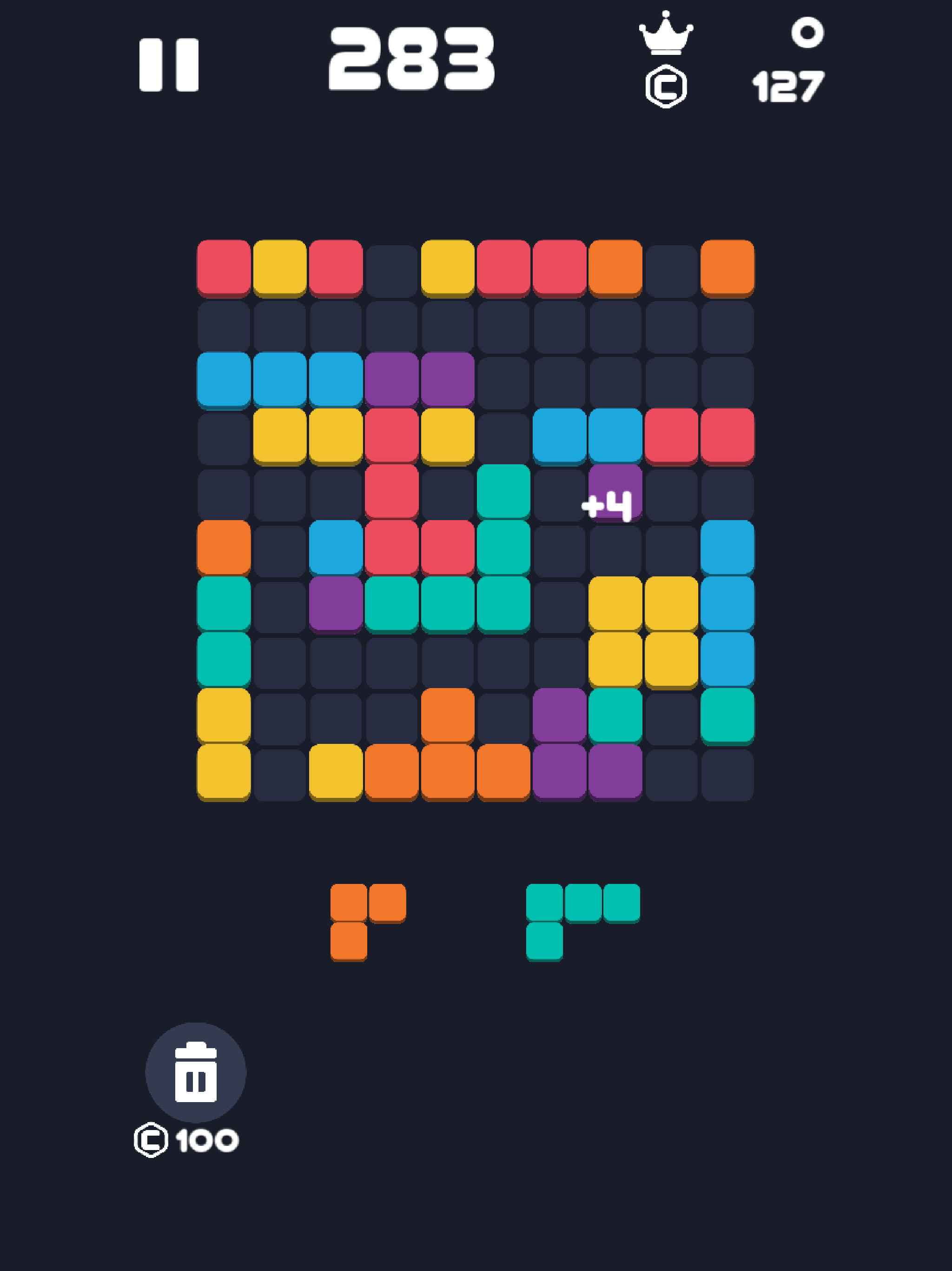 Block 1010 : Classic & Hexagon screenshot 9