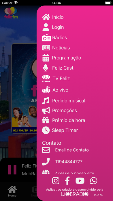 Rádio Feliz FM Screenshot