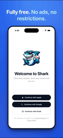 Shark Poker Bankroll Tracker screenshot