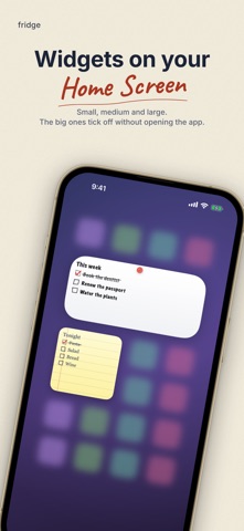Fridge: Lock Screen Notes Screenshot 6 of 7