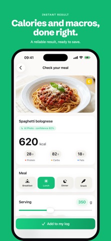 Kalixo: Calorie Counter iPhone screenshot