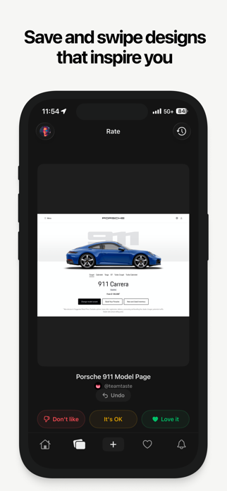 Taste: AI Design & Coding Tool Screenshot 4 of 6