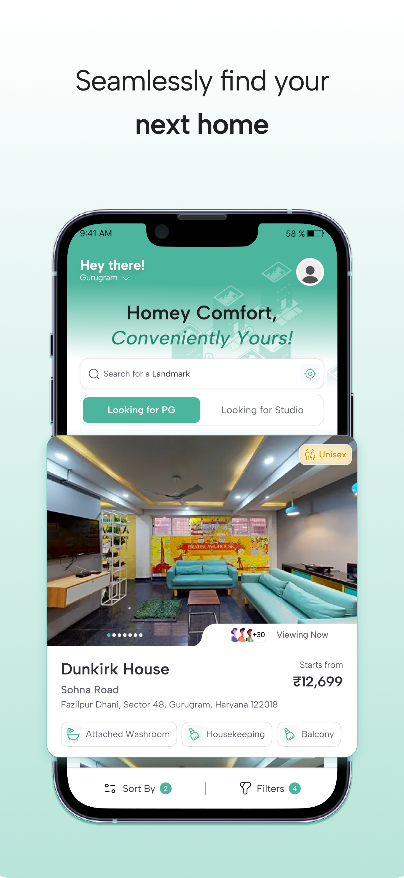 Stanza Living-Rent a PG/Hostel