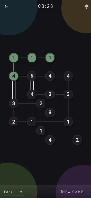Hashi Bridges - Puzzle Islands screenshot 2