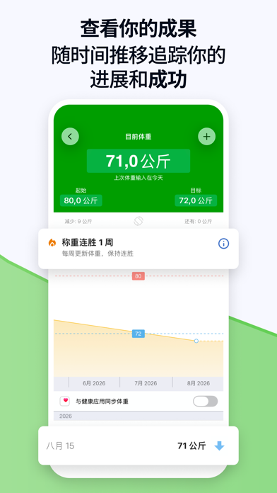 fatsecret卡路里计算器 screenshot