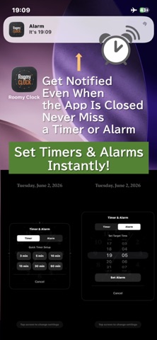 Roomy Clock - Timer & Alarm Screenshot 5 of 10