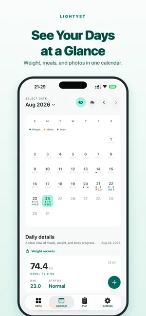 LightYet: Body Fat Tracker screenshot 4
