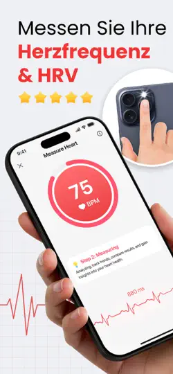Screenshot von Heartory: Herzfrequenz auf dem iPhone 1
