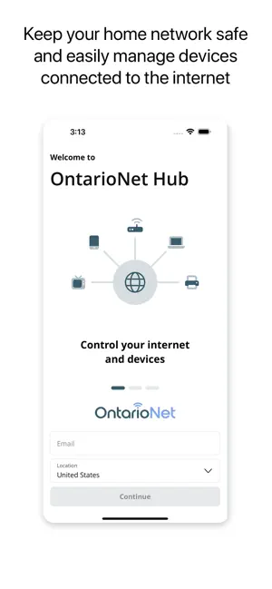 OntarioNet Hub screenshot 1