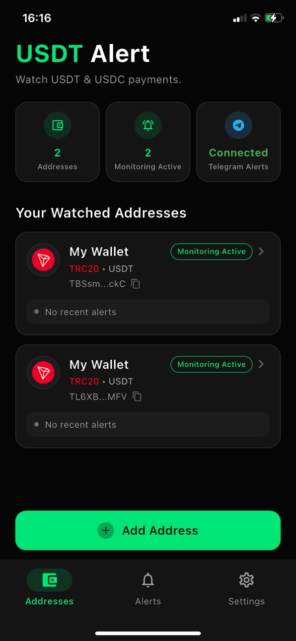 iPhone screenshot