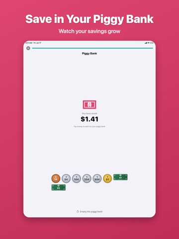 Money & Coins for Kids iPad screenshot