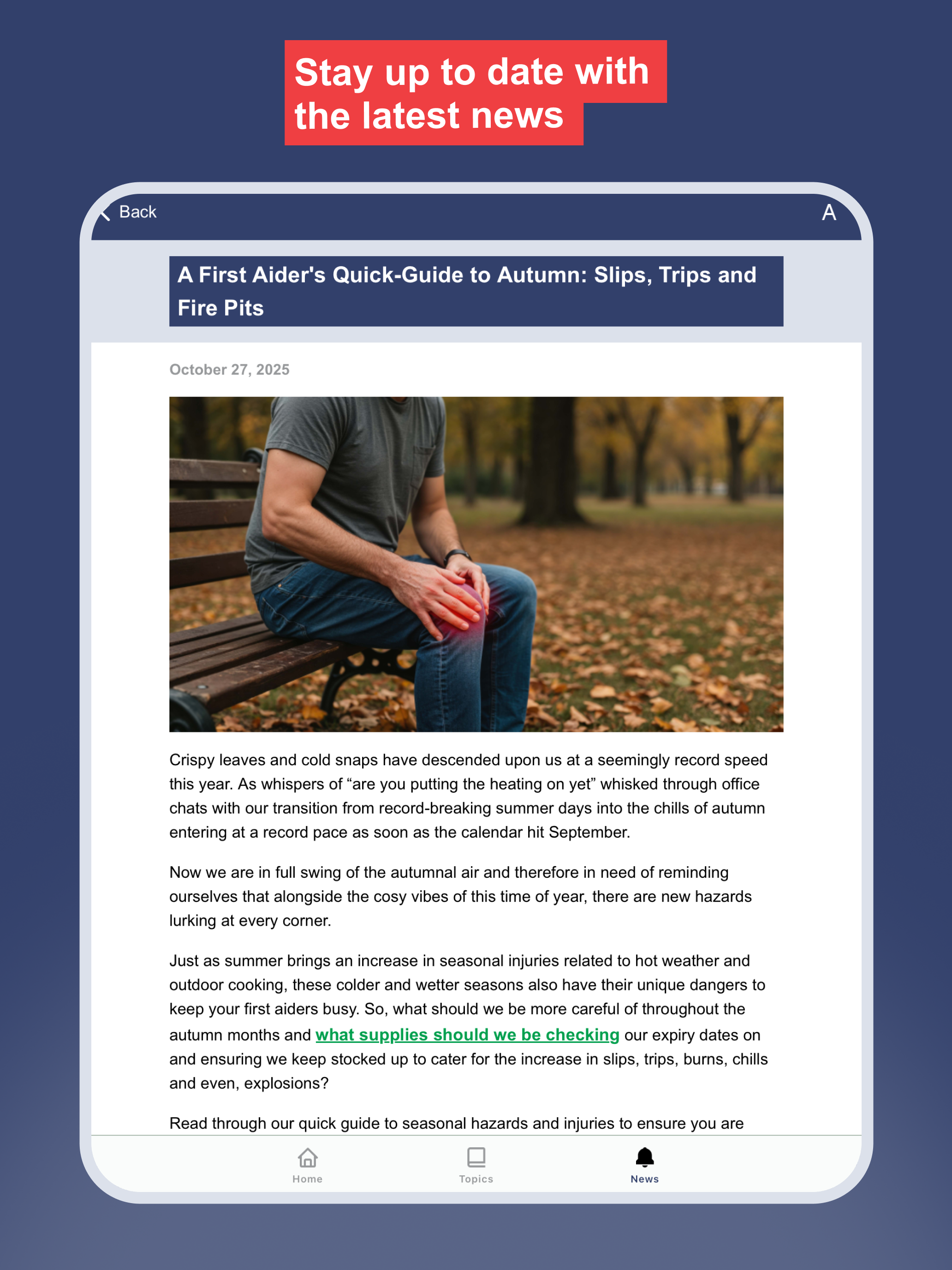 St Andrew's First Aid Now screenshot 8