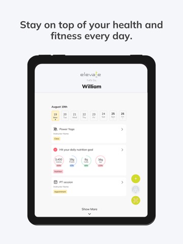 ElevatePHW iPad screenshot