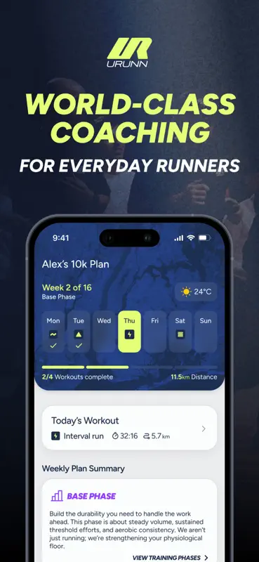 URUNN: Running Trainer & Plans screenshot 1 of 10